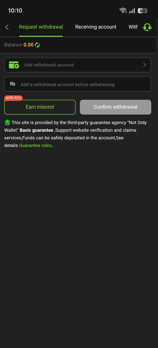 Withdraw